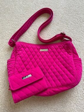 Vera Bradley Quilted Purse and Matching Wallet